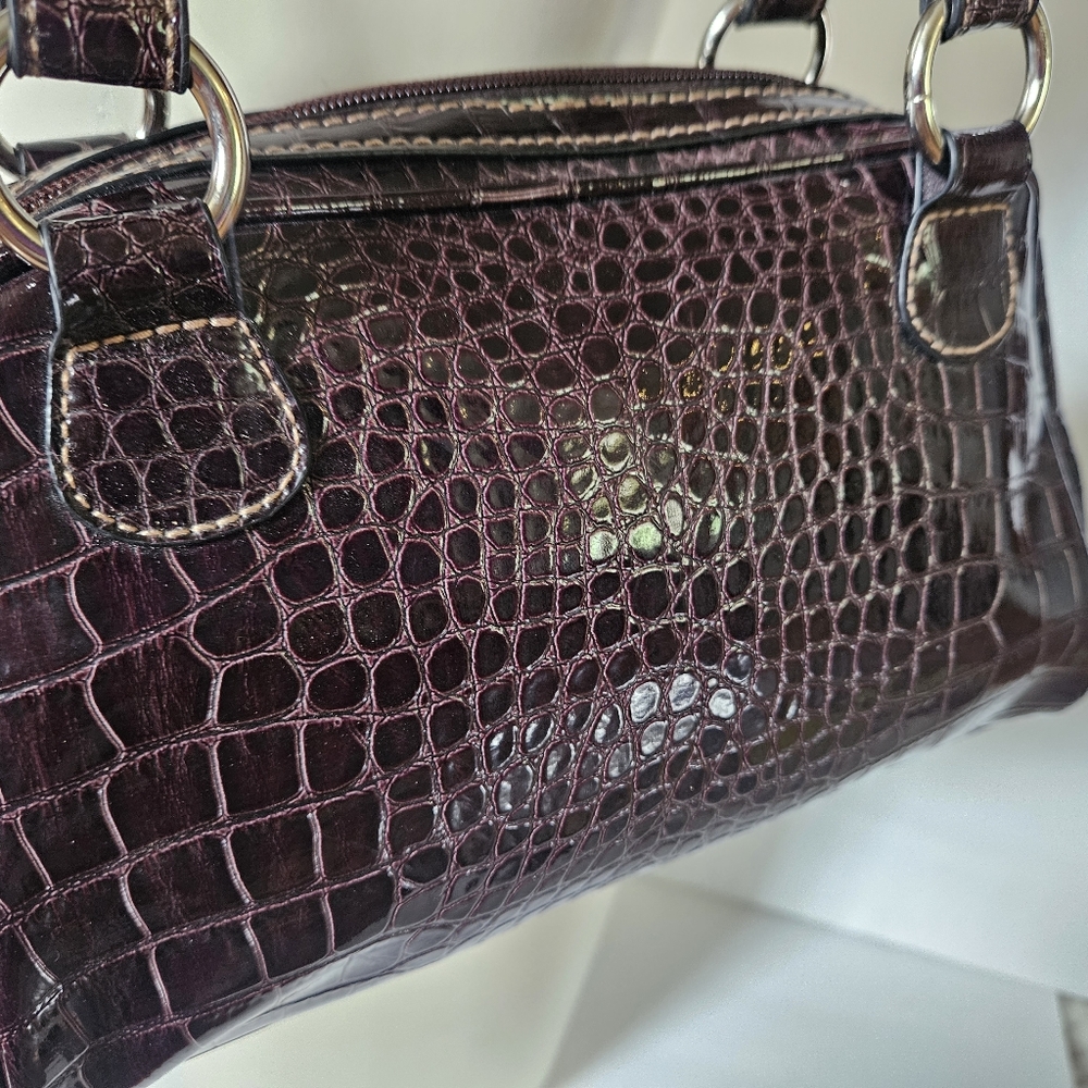 Rosetti Brown Mini Satchel Bag - Picture 3 of 9